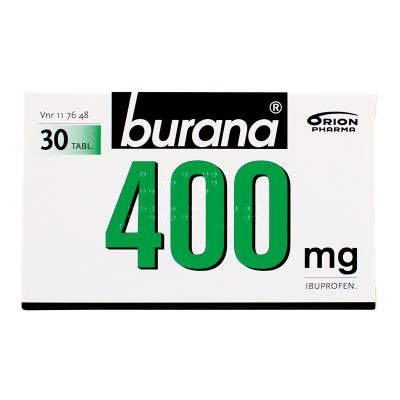 BURANA 400 mg 30 fol tabletti, kalvopäällysteinen