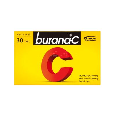 BURANA-C 400/300 mg 30 fol tabletti, kalvopäällysteinen