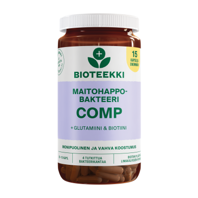 Bioteekki Maitohappobakteeri Comp Bonus kapseli 95 kpl