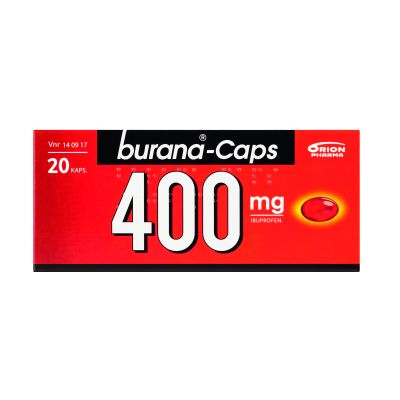 BURANA-CAPS kapseli, pehmeä 400 mg 20 fol