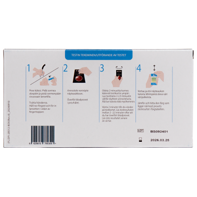 Co-Test Kokonaiskolesterolitesti 1 kpl