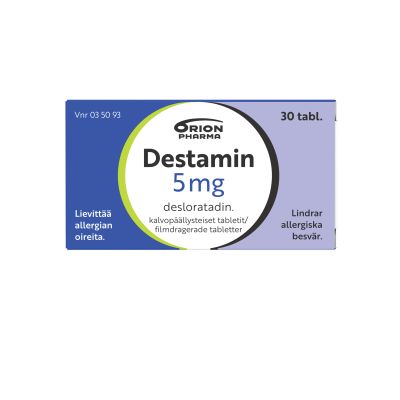 DESTAMIN 5 mg 30 fol tabletti, kalvopäällysteinen
