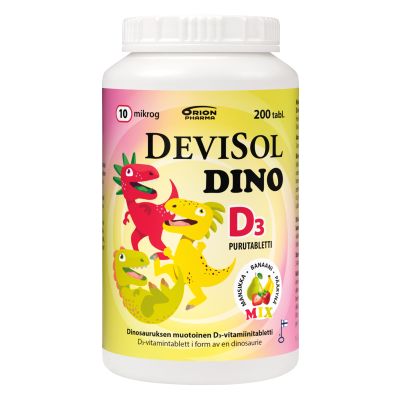 Devisol Dino mix 10 mikrog 200 purutabl