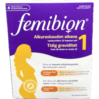 Femibion 1 tabletti 28 kpl