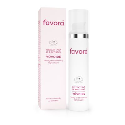 FAVORA KIINTEYTT&Auml;V&Auml; JA RAVITSEVA Y&Ouml;VOIDE 50 ML