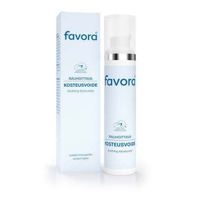 Favora rauhoittava kosteusvoide 50 ml