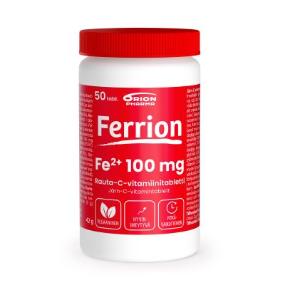 Ferrion 100 mg 50 tabl