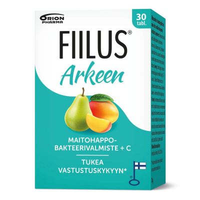Fiilus Arkeen +C Hedelm&auml; 30 purutabl