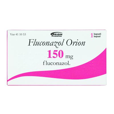 FLUCONAZOL ORION 150 mg 1 fol kapseli, kova