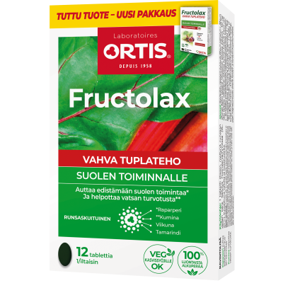 Fructolax Vahva Tuplateho tabletti 12 kpl