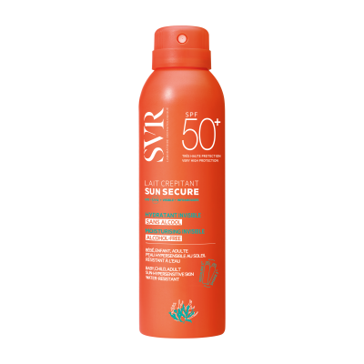 SVR Sun Secure Lait Crepitant SPF50+ r&auml;tisev&auml; voide, lapset 200 ml