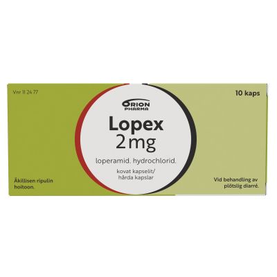 LOPEX kapseli, kova 2 mg 10 fol