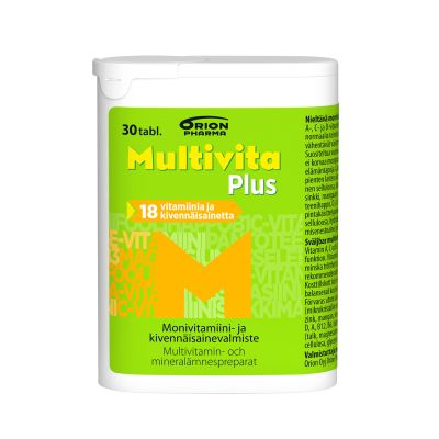 Multivita Plus monivitamiini 30 tabl