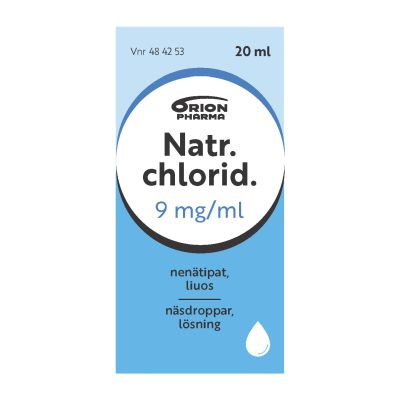 NATR. CHLORID. 9 mg/ml 20 ml nenätipat, liuos