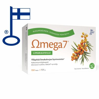 Omega7 Kaksoistyrniöljy FIN 150 kaps