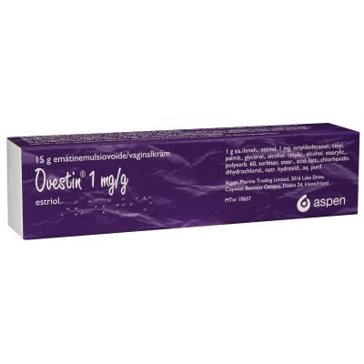 OVESTIN emätinemulsiovoide 1 mg/g asetin 15 g