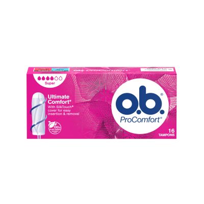 o.b. ProComfort Super tamponi 16 kpl