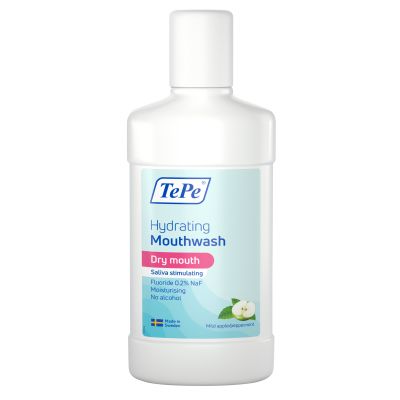 TePe Kosteuttava Suuvesi Omena/piparminttu 500 ml