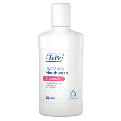 TePe Kosteuttava Suuvesi Maustamat 500 ml