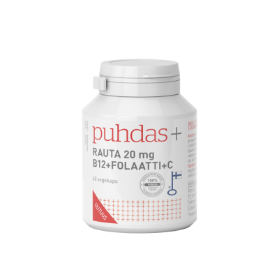 Puhdas+ Rauta & Folaatti 60 kaps