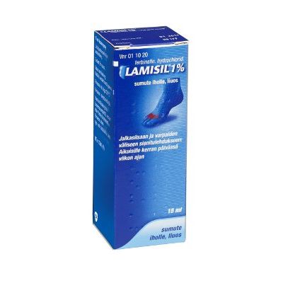 LAMISIL sumute iholle, liuos 1 % 15 ml