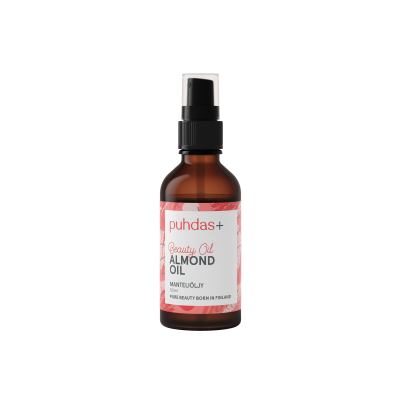 Puhdas+ Beauty Oil Manteliöljy, Almond Oil 50 ml