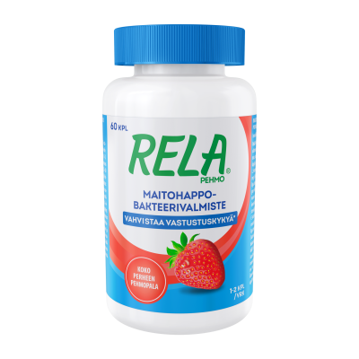 Rela Pehmo Mansikka 60 kpl