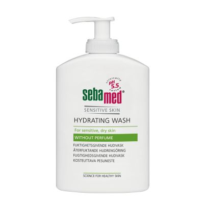 Sebamed Hydrating Wash pesuneste hajusteeton pumppupullo 300 ml