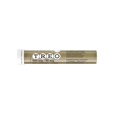TREO 500/50 mg 20 kpl poretabletti