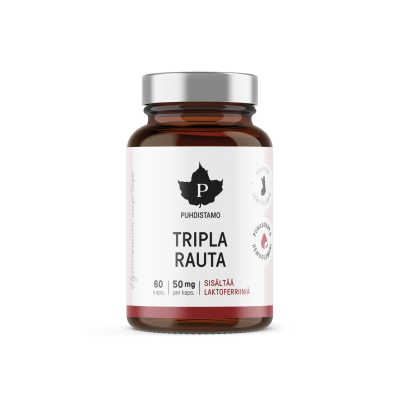 Puhdistamo Tripla Rauta 60 kapselia