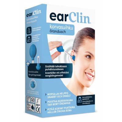 earClin korvasuihku 1 kpl