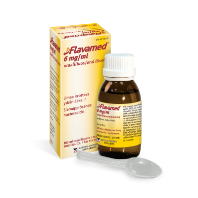 FLAVAMED 6 mg/ml 100 ml oraaliliuos