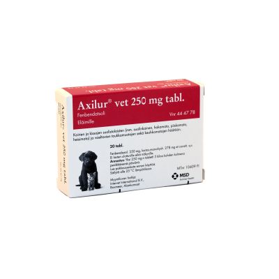 AXILUR VET 250 mg 20 fol tabletti