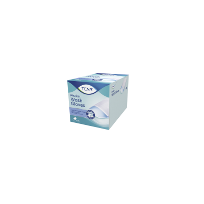 TENA ProSkin Wash Gloves, muovitettu 175 KPL