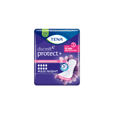 TENA DISCREET MAXI NIGHT 6 KPL