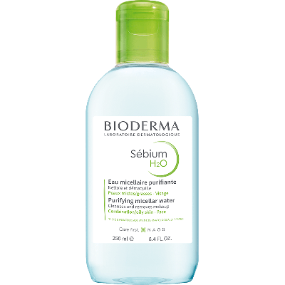 Bioderma Sebium H2O Micellar Water, rasvainen ja sekaiho 250 ml
