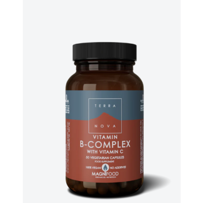 Terranova B-complex With Vitamin C 100 kaps