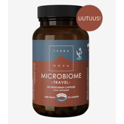 Terranova Microbiome Travel 50 kaps