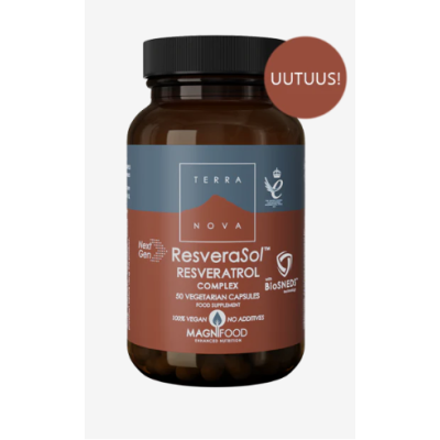 Terranova NexGen ResveraSol Resveratroli Complex 50 kaps
