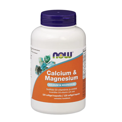 NOW Foods Calcium & Magnesium 120 kaps