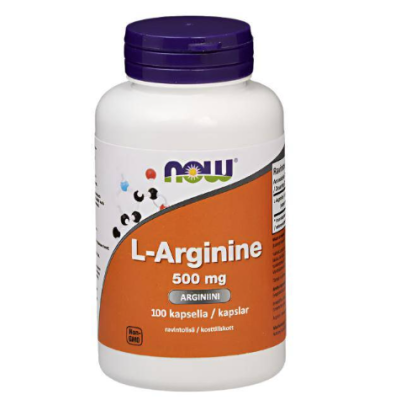 NOW Foods L-Arginine 500 mg 100 kaps