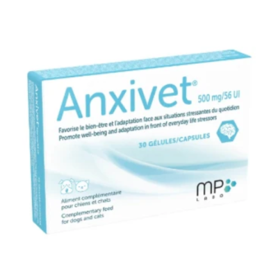 ANXIVET 500 mg, 56IU 30 kaps