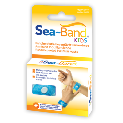 Sea-Band Kids rannekkeet blue 1 pari