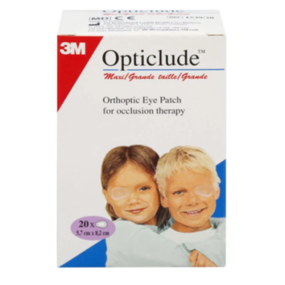3M Opticlude Maxi 5,7 x 8 cm ihonvärinen 20 kpl