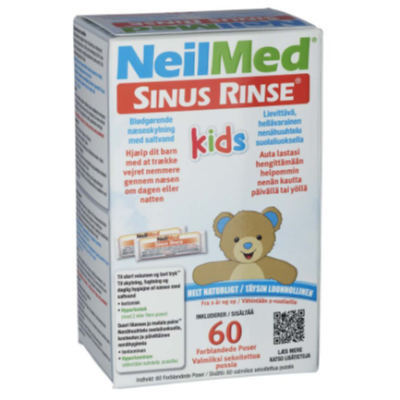 NeilMed Sinus Rinse KIDS suola-annospussi 60 kpl