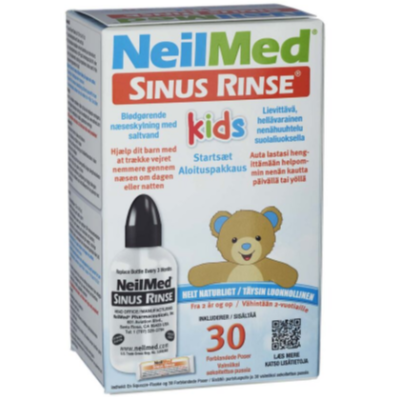 NeilMed Sinus Rinse KIDS nenänhuuhtelupullo 30 kpl