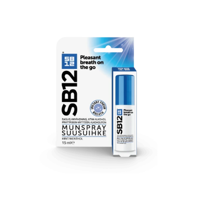 SB12 Orig. Suusuihke Minttu/Menthol 15 ml