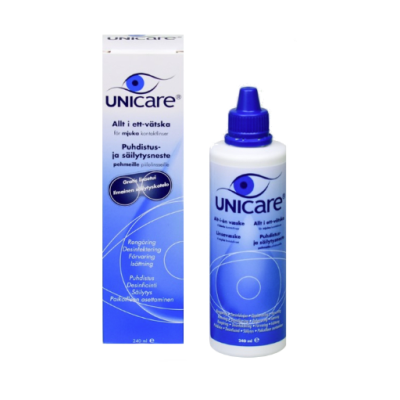 Unicare all-in-one liuos pehm. piilolinsseille 360 ml