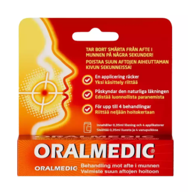 Oralmedic Aftojen hoitoon 0,35 ml