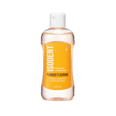 IsoDent puhdistusneste hammasproteeseille 250 ml
